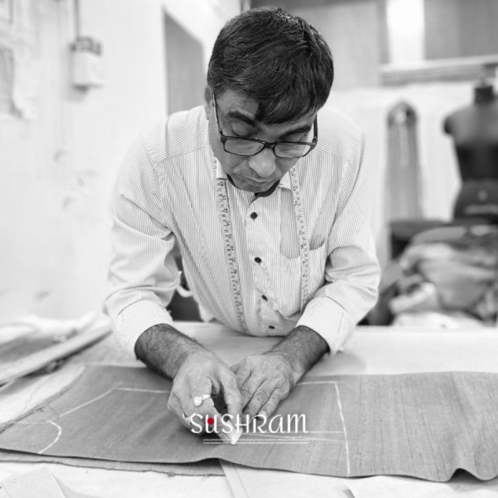 Sushram By Sweta Agarwal, Destination For Indian Ethnic Wear - Behind The Label,the hands that works meticulously to convert the creative idea to reality 