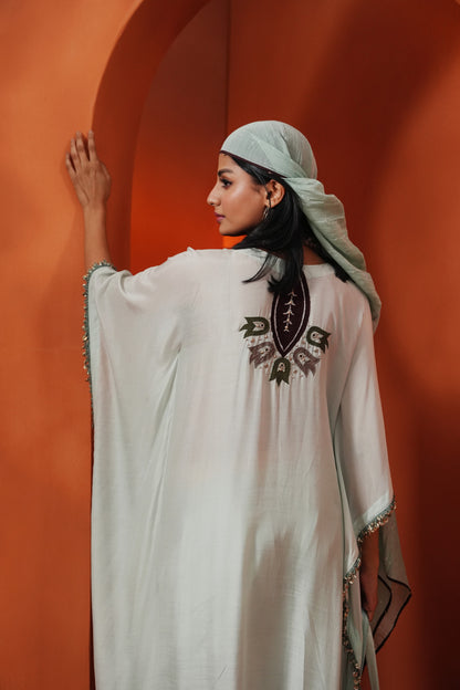 Kachcha Surf Blue Kaftan
