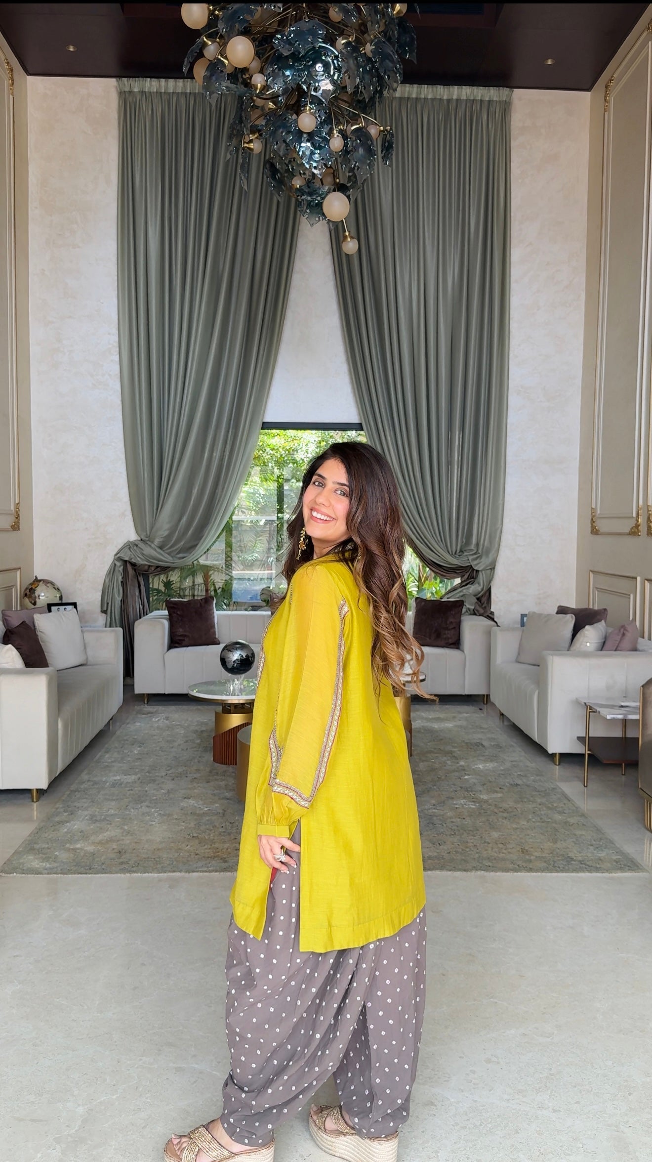 A Statement in Silk and Bandhej