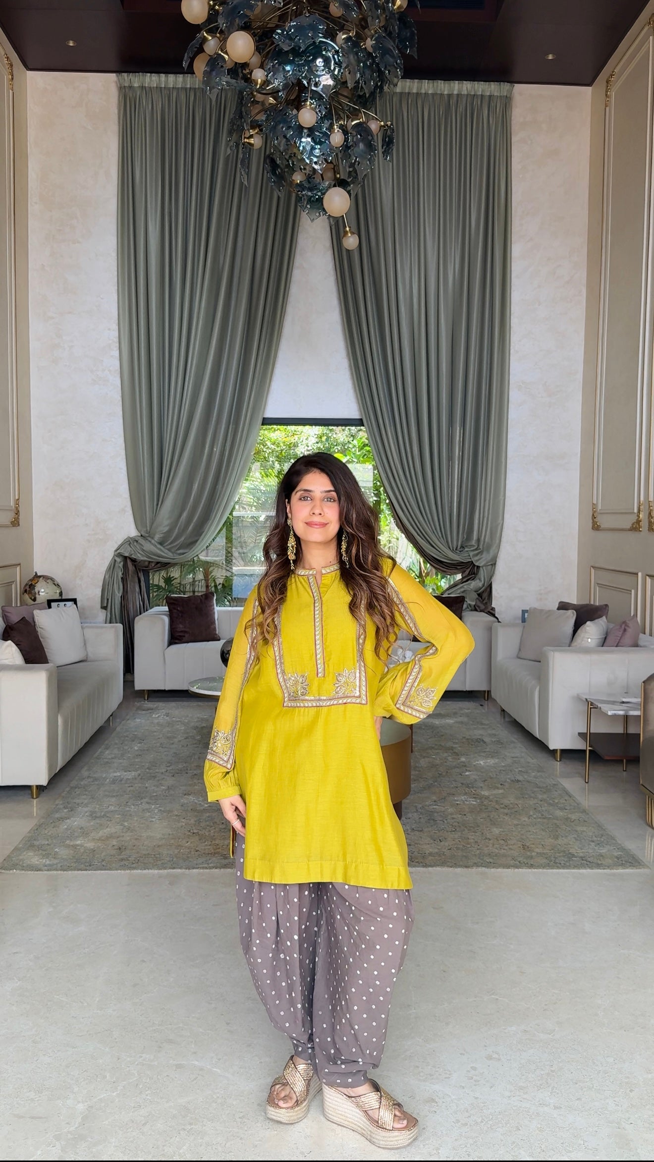 A Statement in Silk and Bandhej