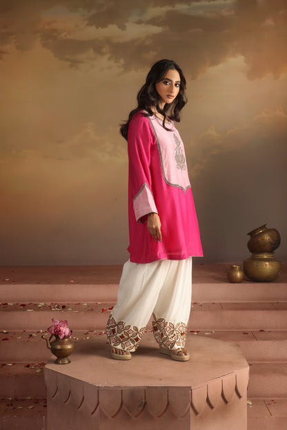 Kripa Pink Farshi Salwar Set