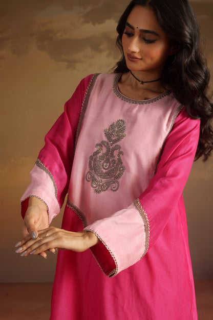 Kripa Pink Farshi Salwar Set