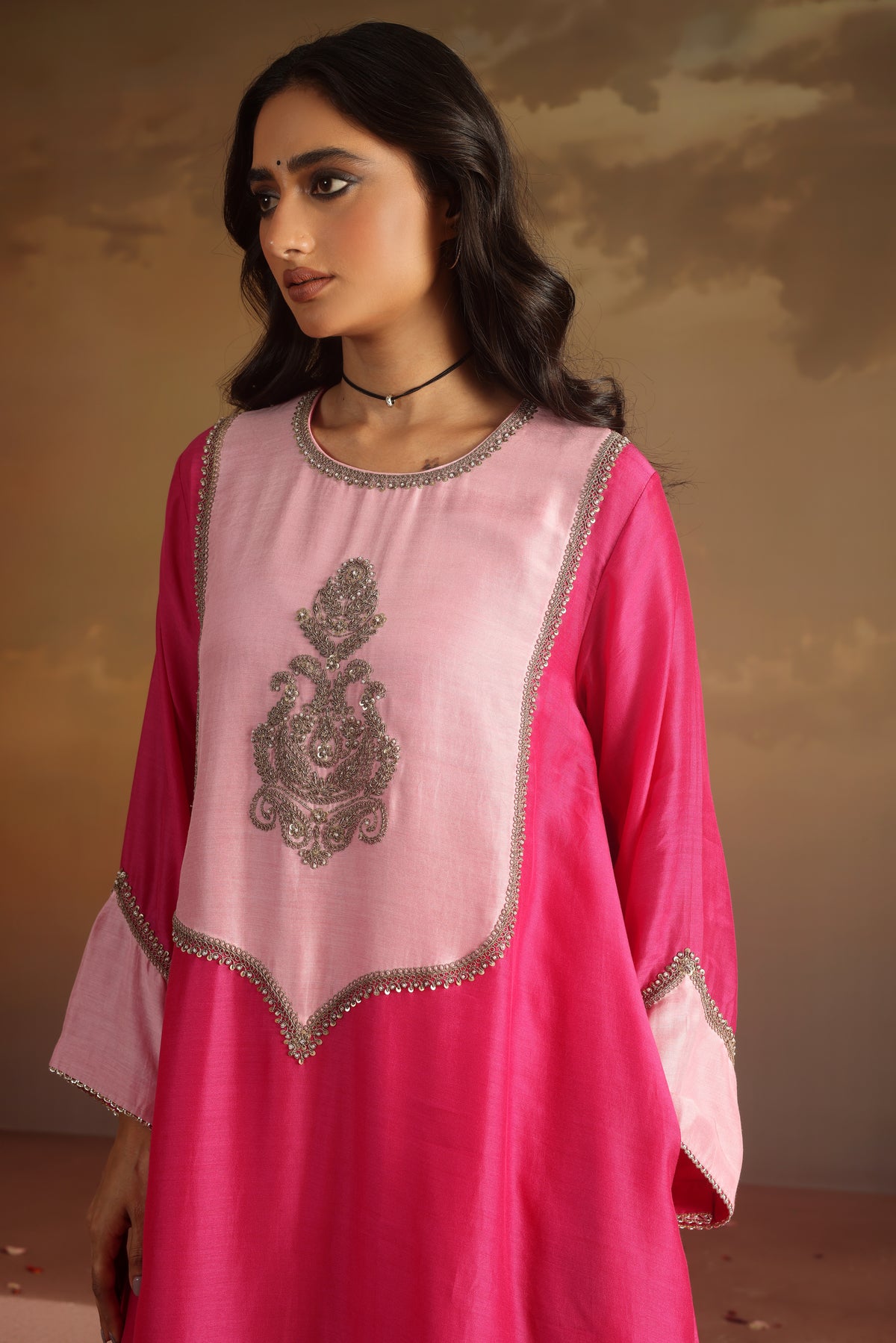 Kripa Pink Farshi Salwar Set