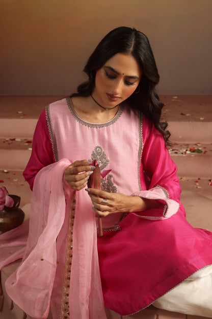 Kripa Pink Farshi Salwar Set