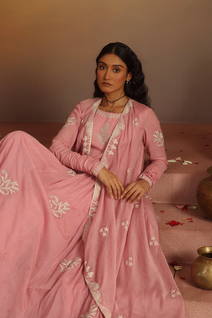 Kripa Fresh Pearl Jacket Kurta Set