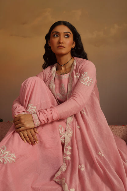 Kripa Fresh Pearl Jacket Kurta Set