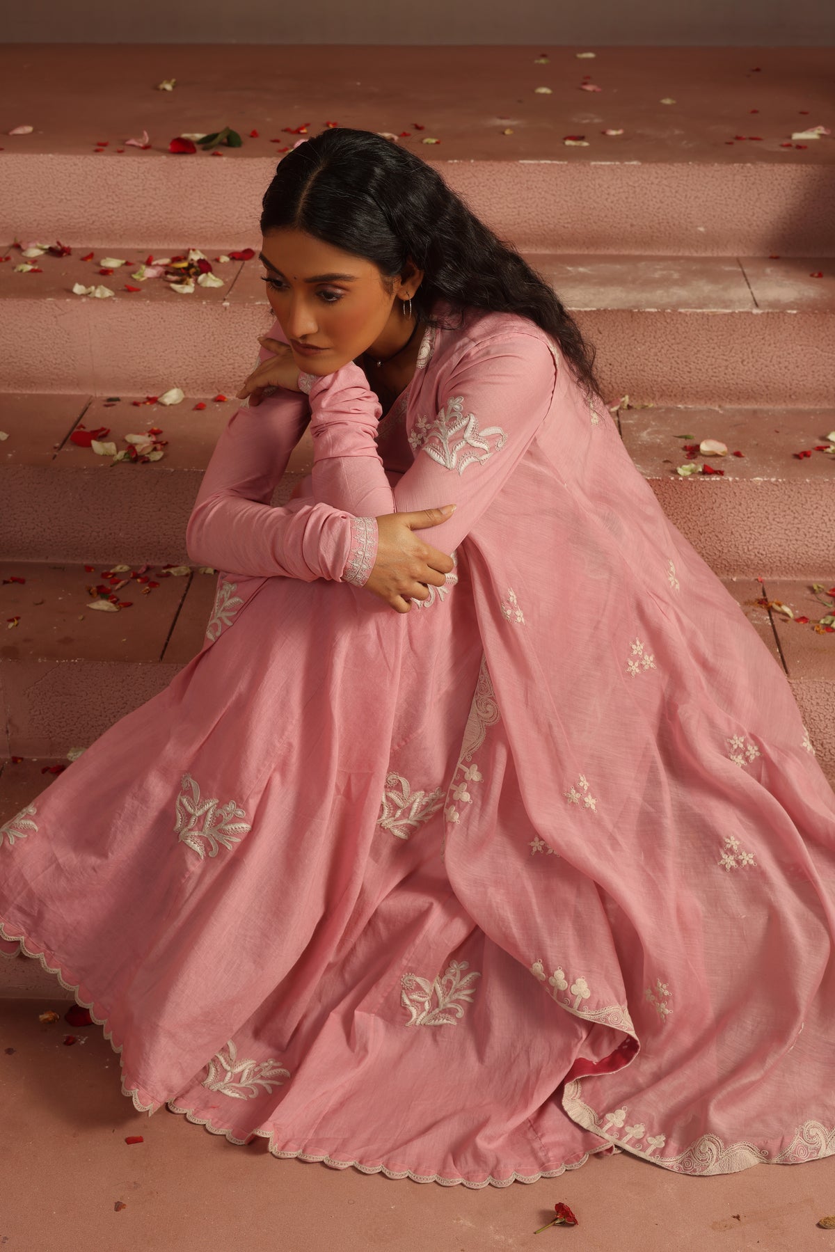 Kripa Fresh Pearl Jacket Kurta Set