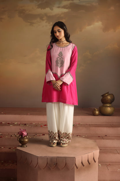 Kripa Pink Farshi Salwar Set