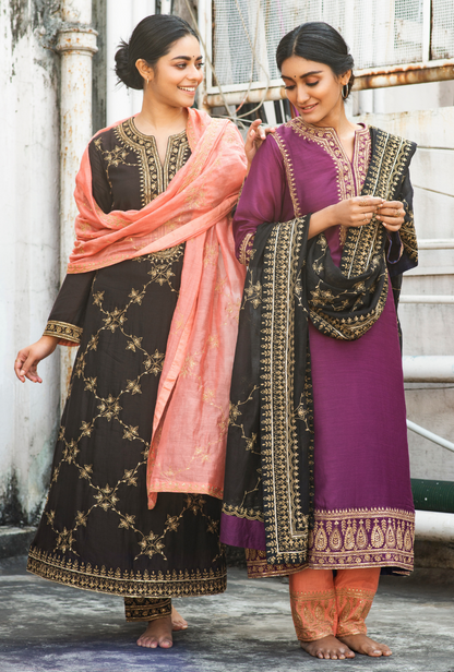 Royal Purple Chogha Set