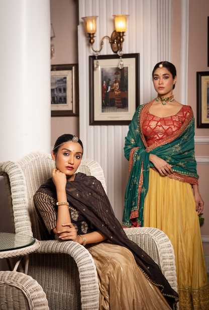 Hasti Tricolor Lehenga Set