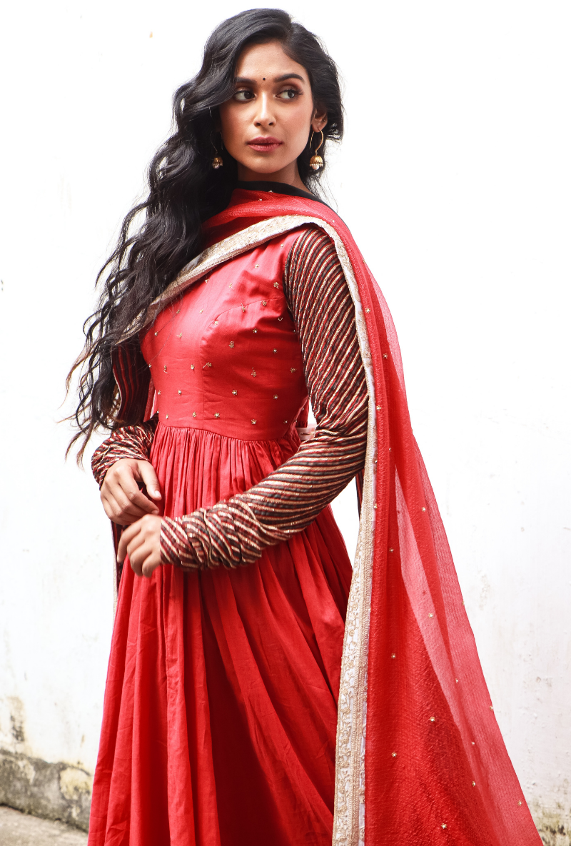 Red Kalidar Set