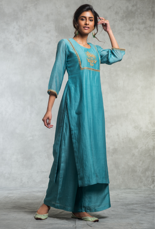 Blue Kurta Set