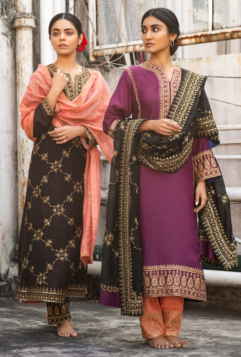 Royal Purple Chogha Set