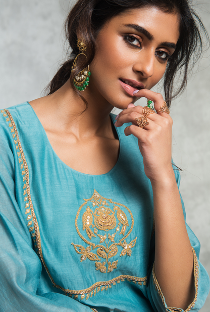 Blue Kurta Set