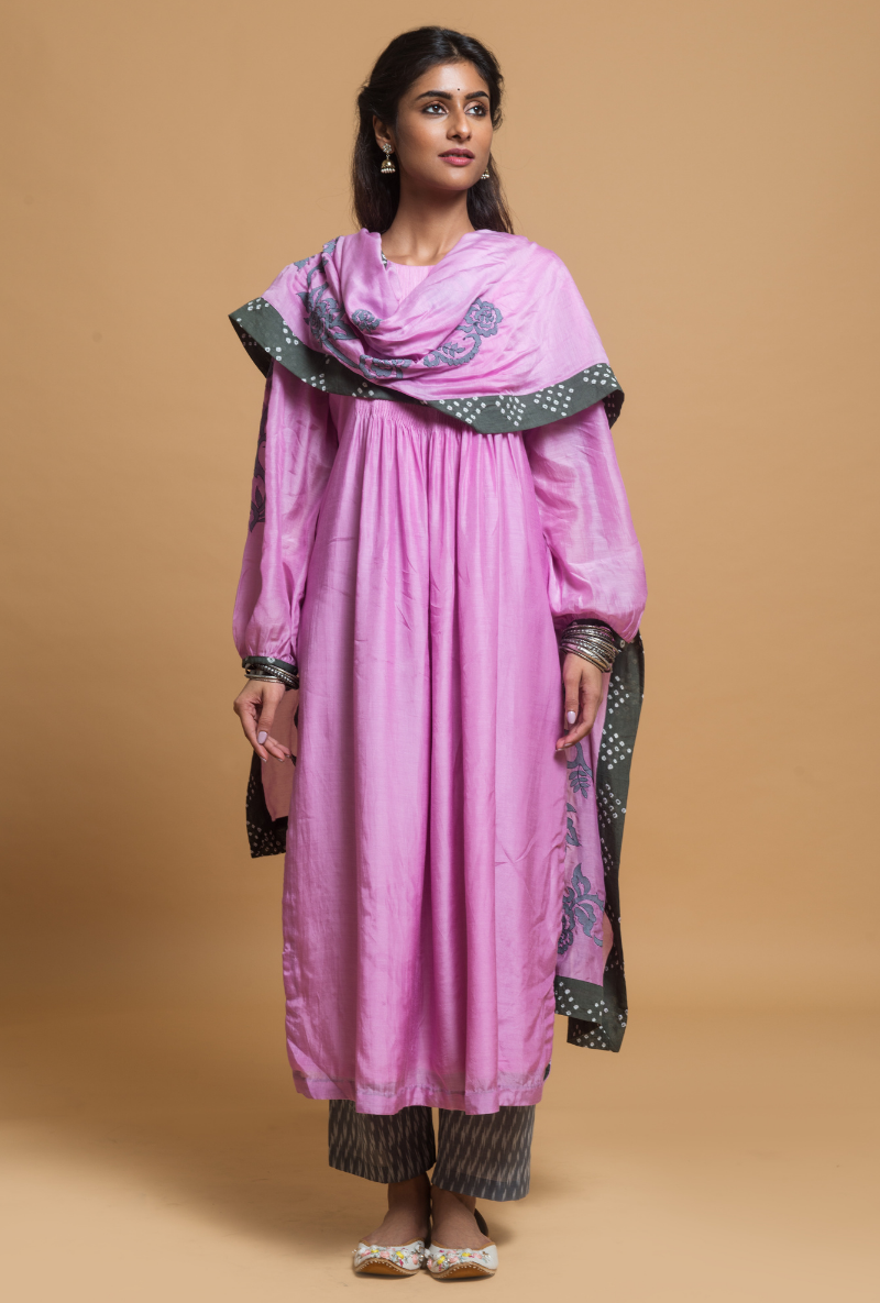 Light Pink Kurta Set