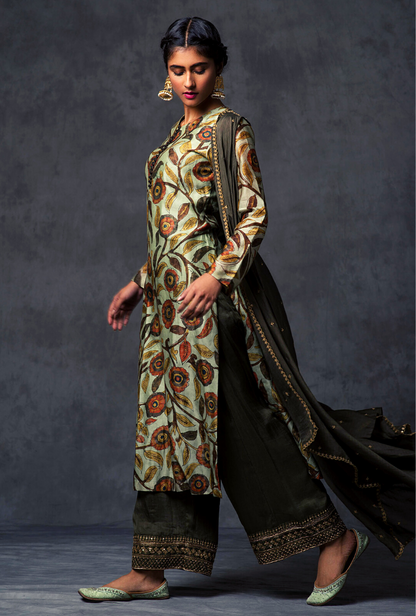 Chandni Kalamkari Jacket Set