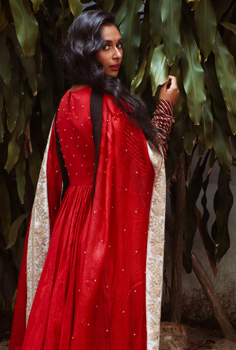 Red Kalidar Set