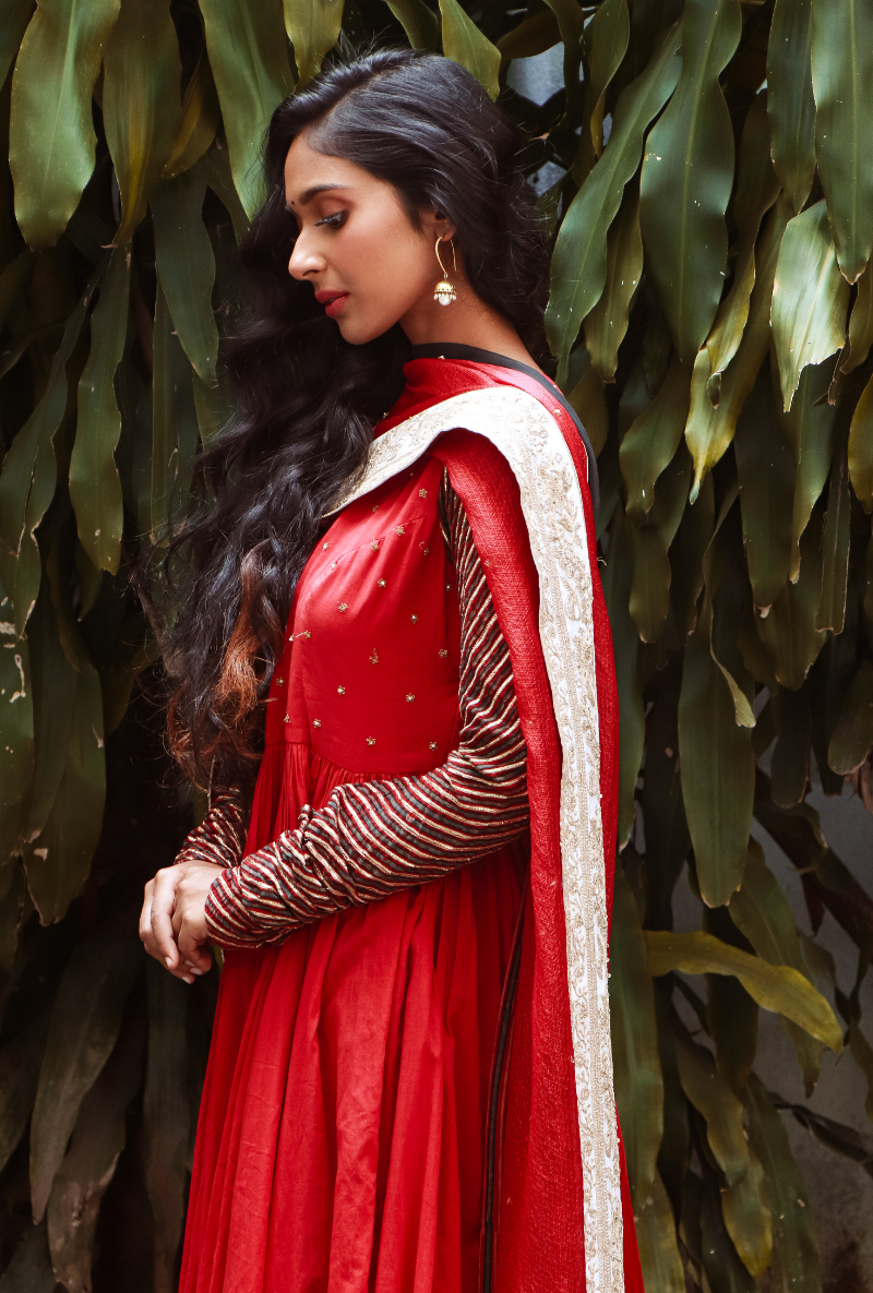 Red Kalidar Set