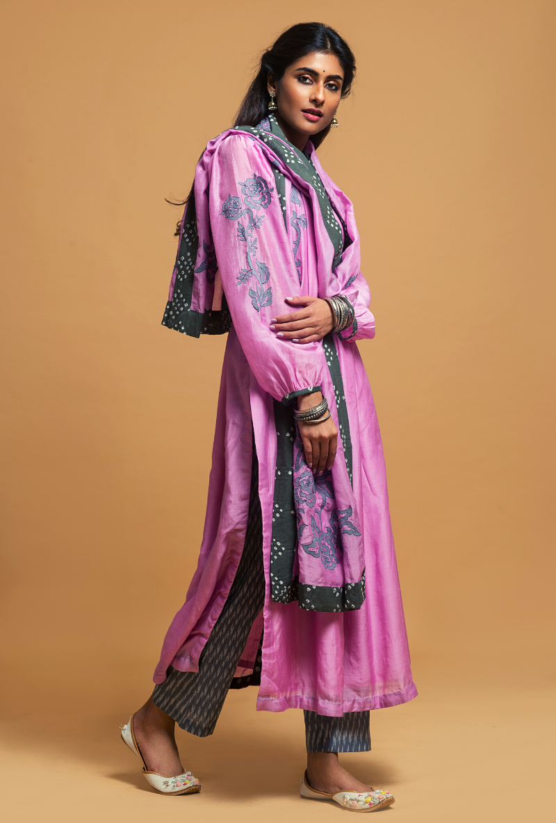 Light Pink Kurta Set