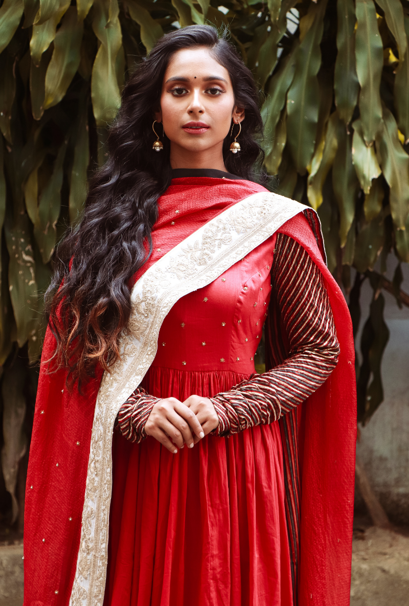 Red Kalidar Set