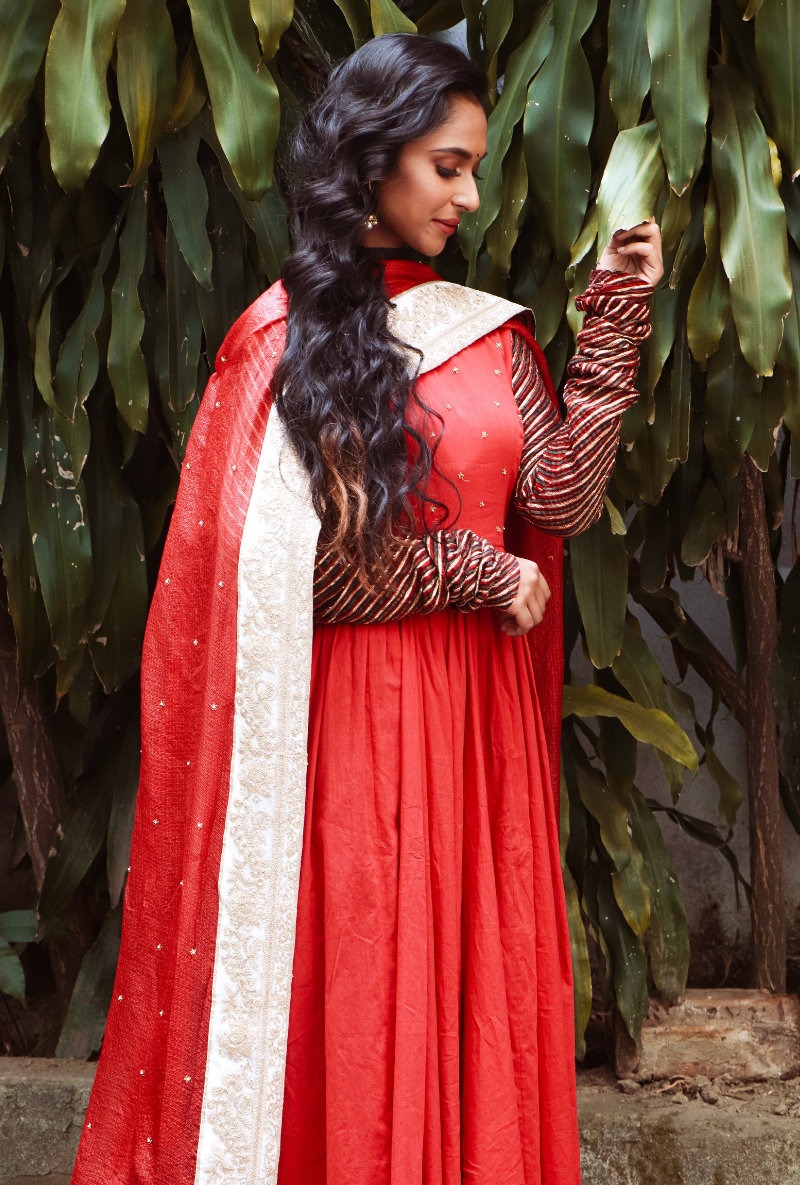 Red Kalidar Set