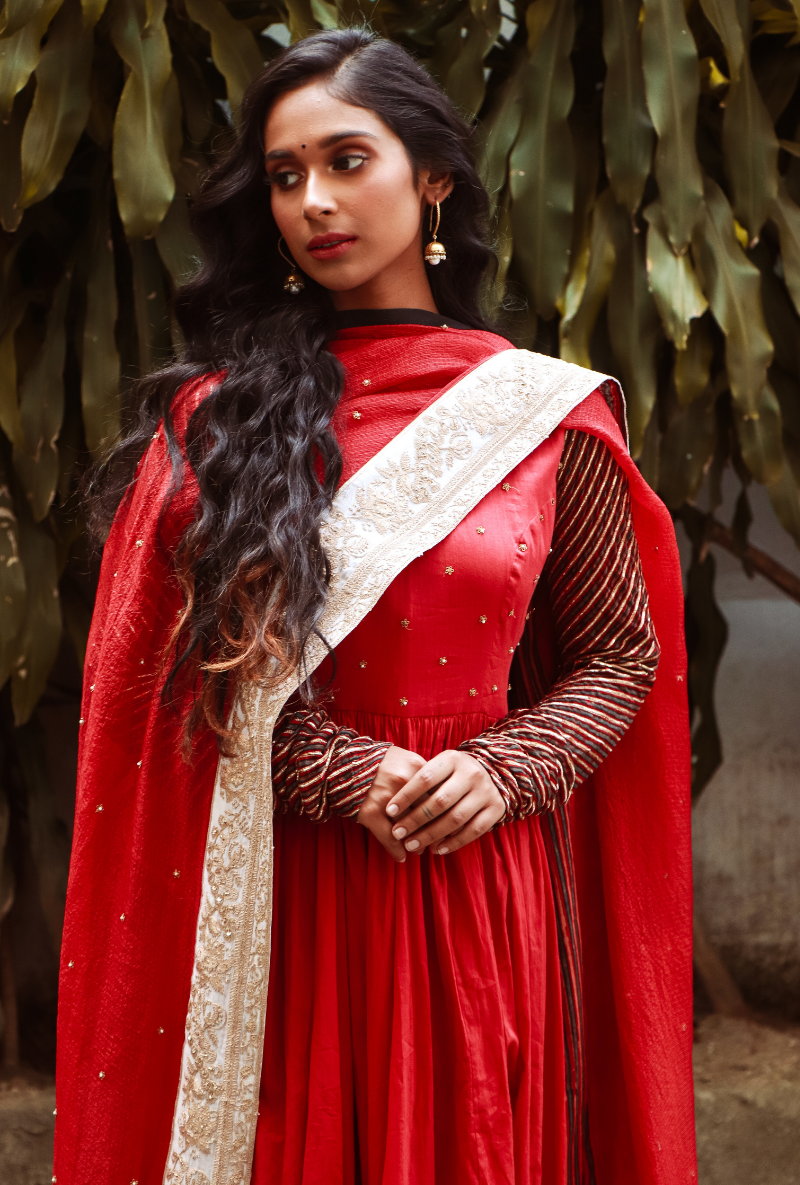 Red Kalidar Set