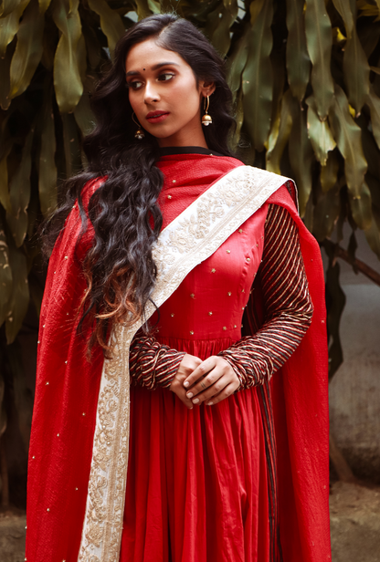 Red Kalidar Set