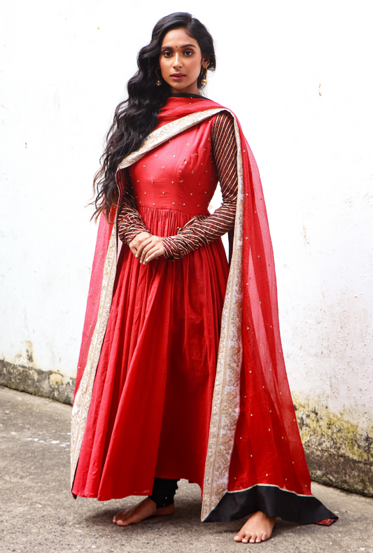 Red Kalidar Set