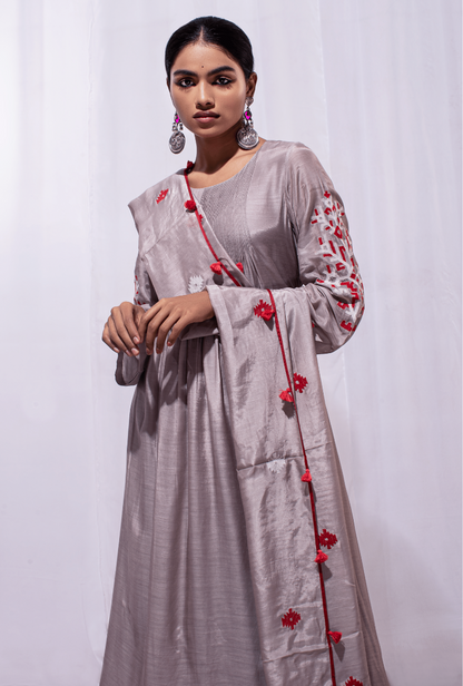 Mast Qalandar Porpoise Jamdani Pintuck Set