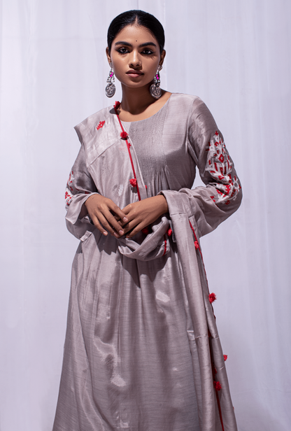 Mast Qalandar Porpoise Jamdani Pintuck Set