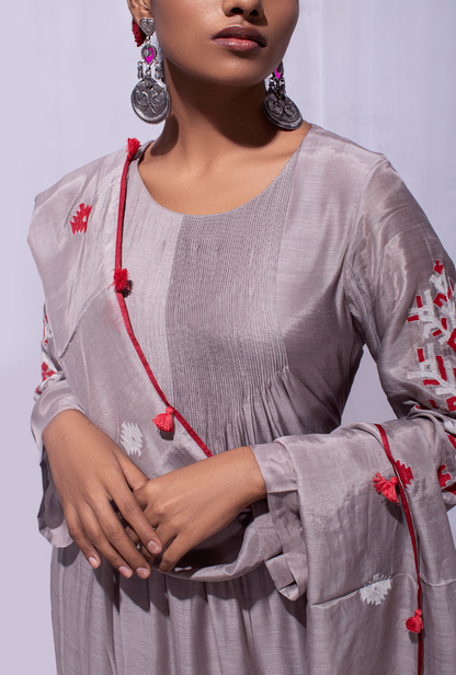 Mast Qalandar Porpoise Jamdani Pintuck Set